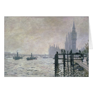 Claude Monet die Themse unter Westminster