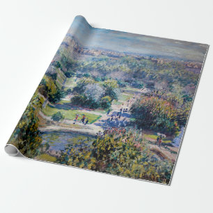 Claude Monet - Die Tuilerien-Gärten Geschenkpapier