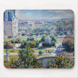 Claude Monet - Die Tuilerien-Gärten Mousepad