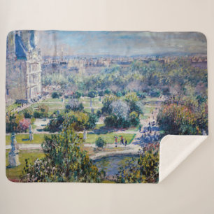 Claude Monet - Die Tuilerien-Gärten Sherpadecke
