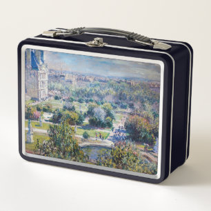 Claude Monet - Die Tuileries Gärten Metall Brotdose