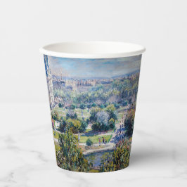Claude Monet - Die Tuileries Gärten Pappbecher