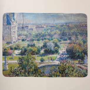 Claude Monet - Die Tuileries Gärten Sherpadecke