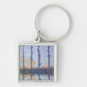 Claude Monet Die vier Bäume Schlüsselanhänger
