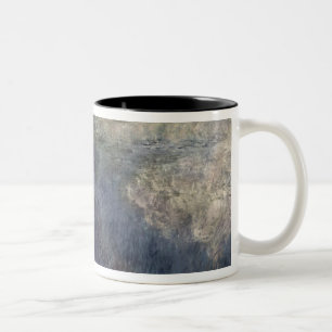 Claude Monet die Wasserlilien die Wolken 1914-18 Zweifarbige Tasse