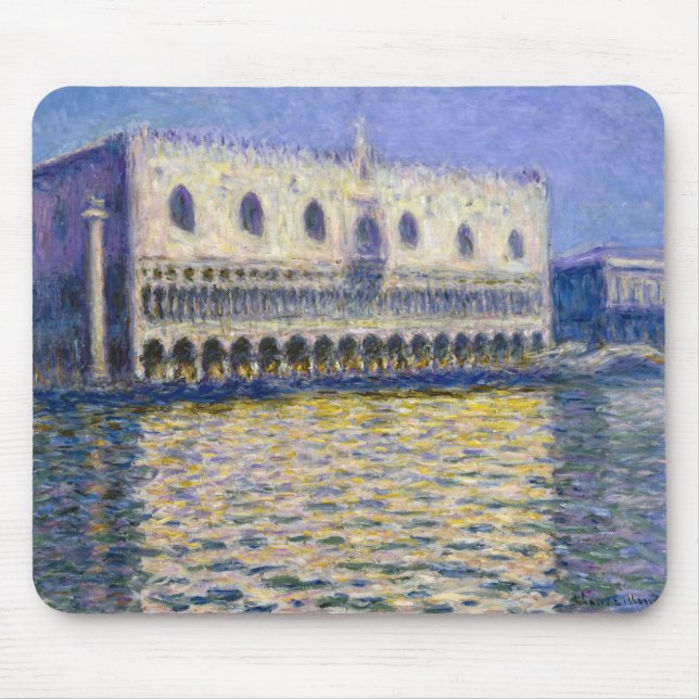 Claude Monet - Doge-Palast Mousepad (Vorne)