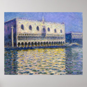 Claude Monet - Dogenpalast Poster