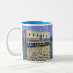 Claude Monet - Dogenpalast Zweifarbige Tasse