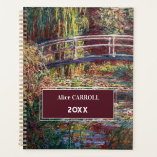 Claude Monet - Eau Lily étang, Harmonie rose