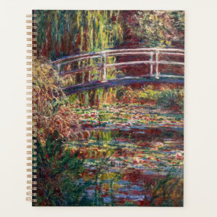 Claude Monet - Eau Lily étang, Harmonie rose