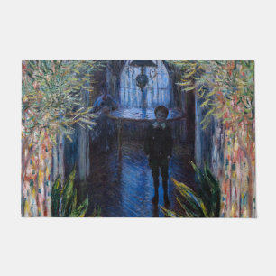 Claude Monet - Ecke der Wohnung Fußmatte