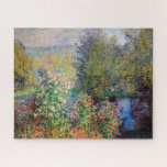 Claude Monet - Ecke des Gartens am Montgeron<br><div class="desc">Ecke des Gartens bei Montgeron / Coin de jardin a Montgeron - Claude Monet,  Oil on Leinwand,  1876</div>