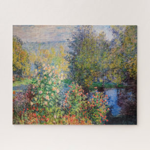 Claude Monet - Ecke des Gartens in Montgeron