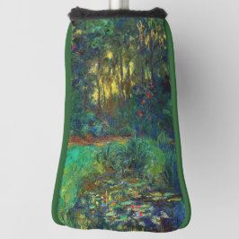 Claude Monet - Ecke eines Teiches mit Wasserlilien Golf Headcover