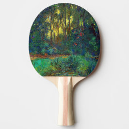 Claude Monet - Ecke eines Teiches mit Wasserlilien Tischtennis Schläger