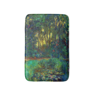 Claude Monet - Ecke eines Teichs mit Seerosen Badematte