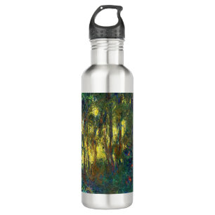 Claude Monet - Ecke eines Teichs mit Seerosen Edelstahlflasche