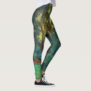 Claude Monet - Ecke eines Teichs mit Seerosen Leggings