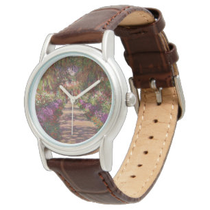 Claude Monet   Ein Weg im Monet-Garten Armbanduhr