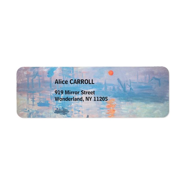 Claude Monet - Eindruck, Sonnenaufgang (Vorne)