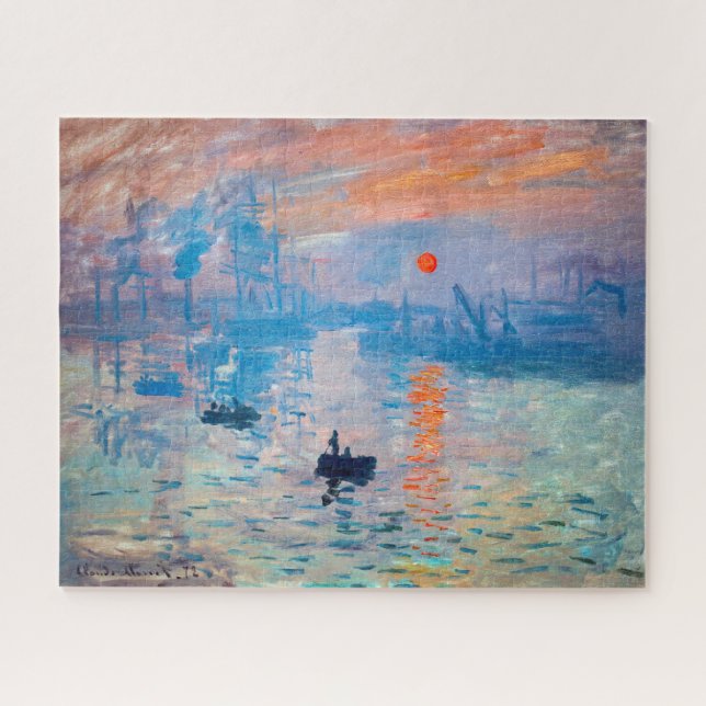 Claude Monet - Eindruck, Sonnenaufgang (Horizontal)