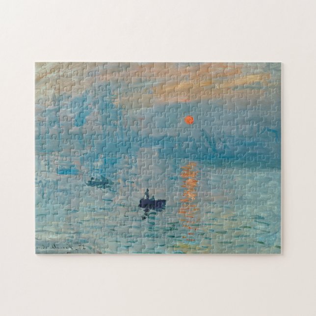 CLAUDE MONET - Eindruck, Sonnenaufgang 1872 (Horizontal)