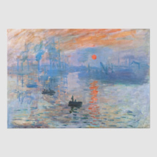 Claude Monet Eindruck, Sonnenaufgang (1872) Seidenpapier