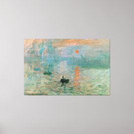 Claude Monet - Eindruck, Sonnenaufgang Leinwanddruck