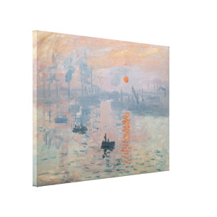 Claude Monet - Eindruck, Sonnenaufgang Leinwanddruck