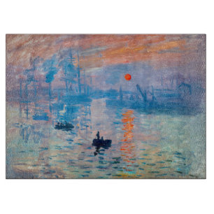 Claude Monet - Eindruck, Sonnenaufgang Schneidebrett