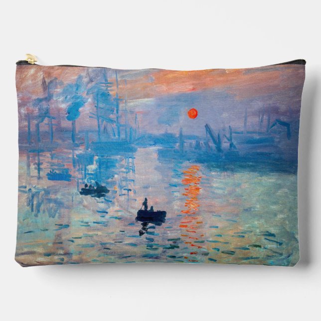 Claude Monet - Eindruck, Sonnenaufgang Zubehörtasche (Vorderseite)