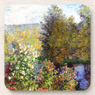 Claude Monet Eine Ecke des Gartens Getränkeuntersetzer