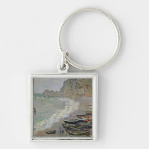 Claude Monet Etretat, Strand und Porte d'Amont Schlüsselanhänger