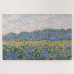 Claude Monet - Feld mit gelben Schwertlilien in Gi