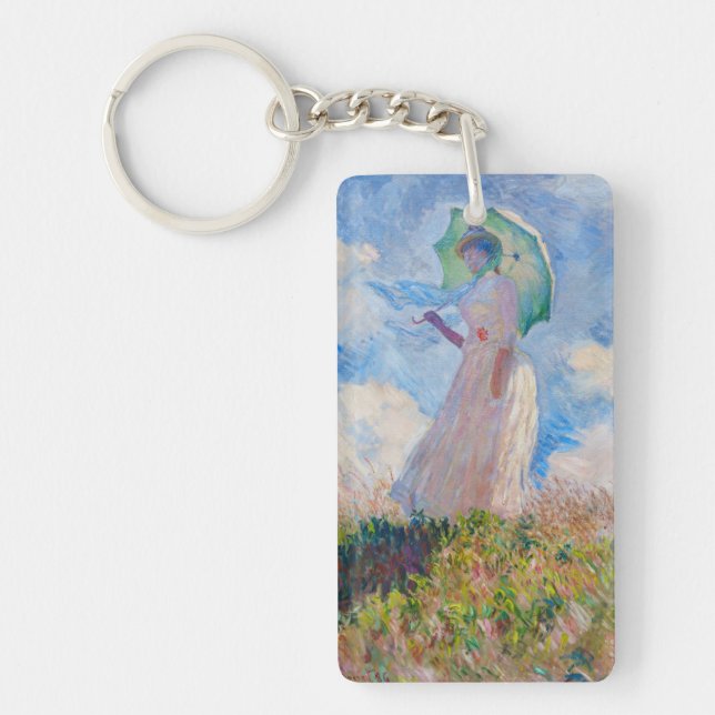 Claude Monet - Femme avec Parasol face à gauche (Devant)