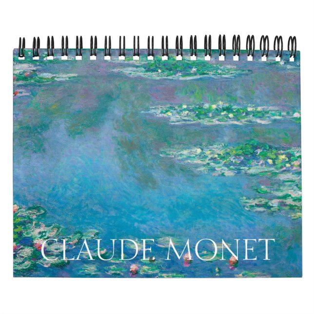 CLAUDE MONET FINDE ART CALENDAR KALENDER (Titelbild)