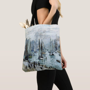 Claude Monet Fischerboote verlassen den Hafen Tasche