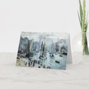 Claude Monet Fischerboote Verlassend Hafen Karte
