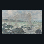 Claude Monet - Fischereinetze in Pourville Rechteckiger Aufkleber<br><div class="desc">Angeln in Pourville von Claude Monet, 1882. Claude Monet war Gründer der französischen Impressionistischen Malerei und der beständigste und produktivste Praktizierende der Philosophie der Bewegung, seine Wahrnehmungen vor der Natur zu äußern, vor allem, wie sie auf Landschaftsmalerei in der Luft angewandt werden. Der Begriff "Impressionismus" leitet sich aus dem Titel...</div>