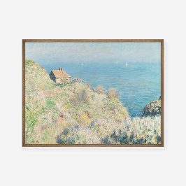 Claude Monet Fisherman's House Painting Art Print Poster
