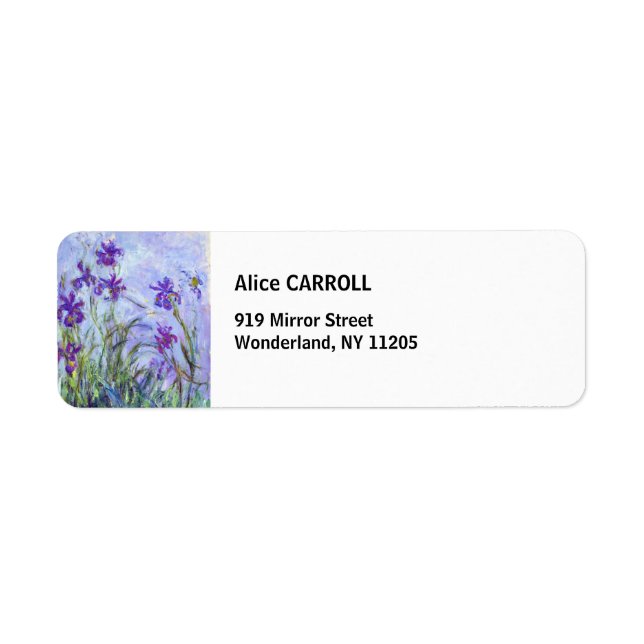 Claude Monet - Flieder-Iris / Iris Mauves (Vorne)