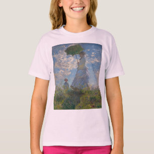 Claude Monet-Frau mit einem Sonnenschirm 1875 T-Shirt
