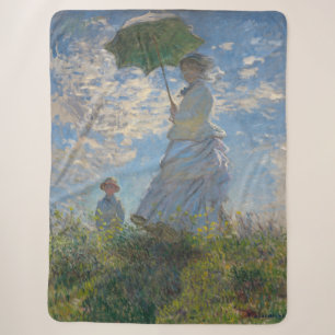 Claude Monet Frau mit einem Sonnenschirm Meisterwe Sherpadecke
