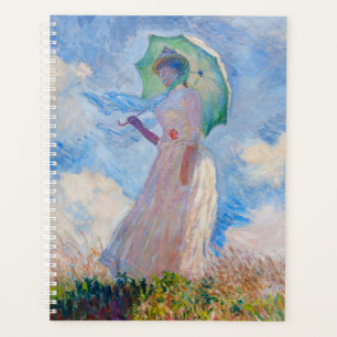 Claude Monet - Frau mit einem Sonnenschirm nach li Planer