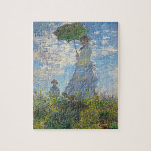 Claude Monet   Frau mit Sonnenschirm