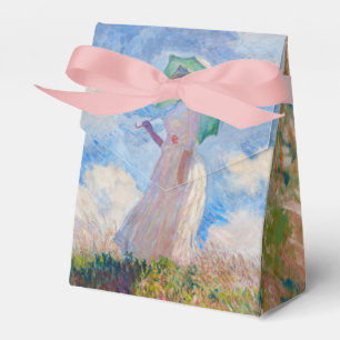 Claude Monet - Frau mit Sonnenschirm nach links ge Geschenkschachtel