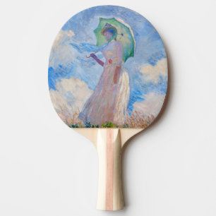Claude Monet - Frau mit Sonnenschirm nach links ge Tischtennis Schläger