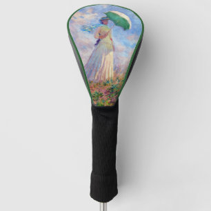 Claude Monet - Frau mit Sonnenschirm nach rechts Golf Headcover