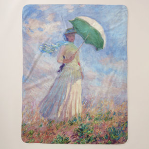 Claude Monet - Frau mit Sonnenschirm nach rechts Sherpadecke