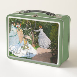 Claude Monet - Frauen im Garten Metall Brotdose